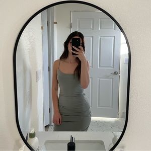 Leith green bodycon dress